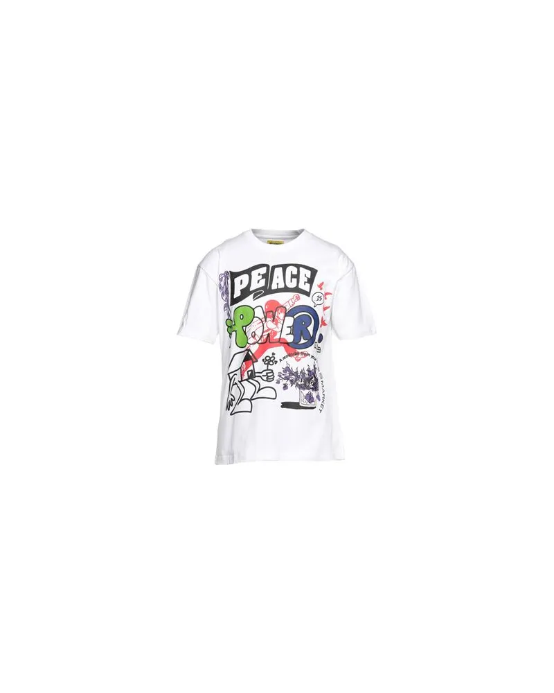 Market PEACE AND POWER T-SHIRT - TOPS - T-shirtsauf YOOX.COM Weiß
