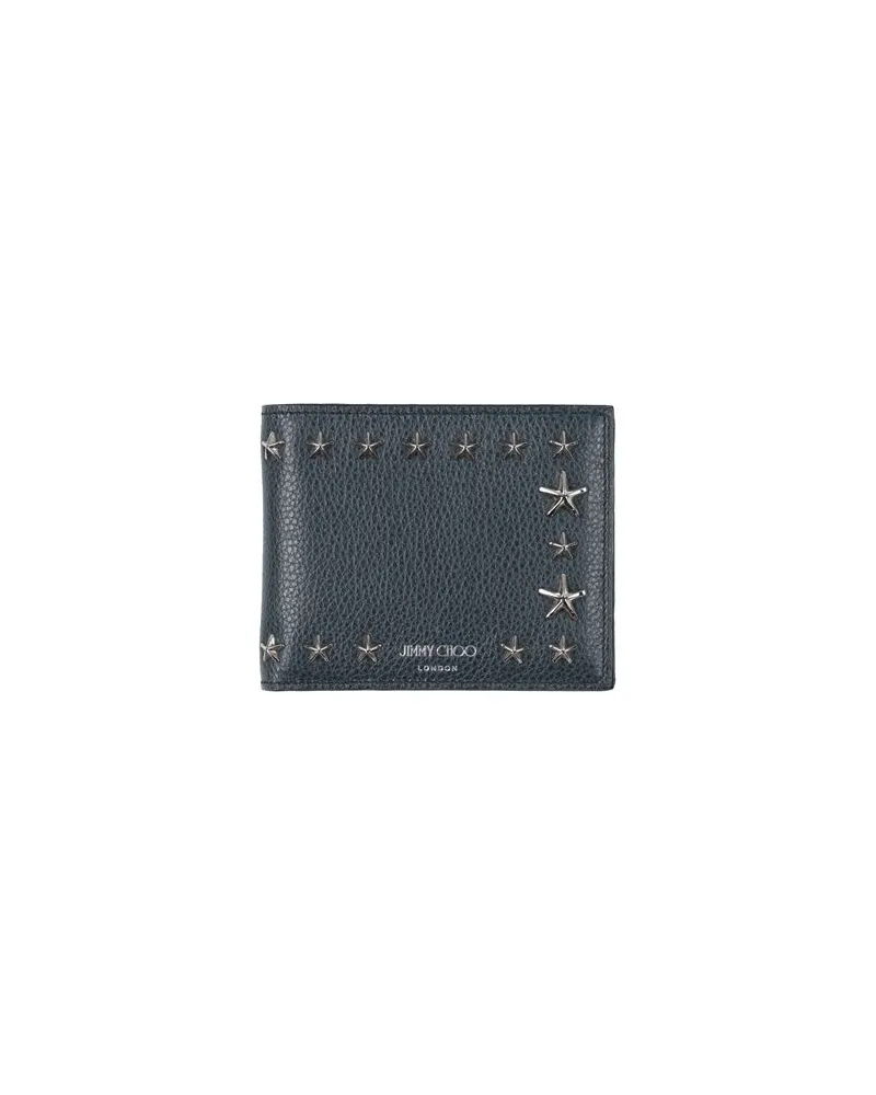 Jimmy Choo Kleinlederwaren - Brieftaschenauf YOOX.COM Nachtblau