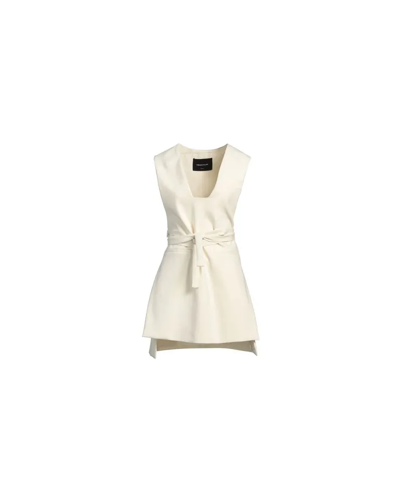 Fabiana Filippi KLEIDER - Mini-Kleiderauf YOOX.COM Cremeweiß