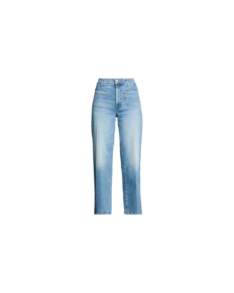 Mother HOSEN & RÖCKE - Jeanshosenauf YOOX.COM Blau