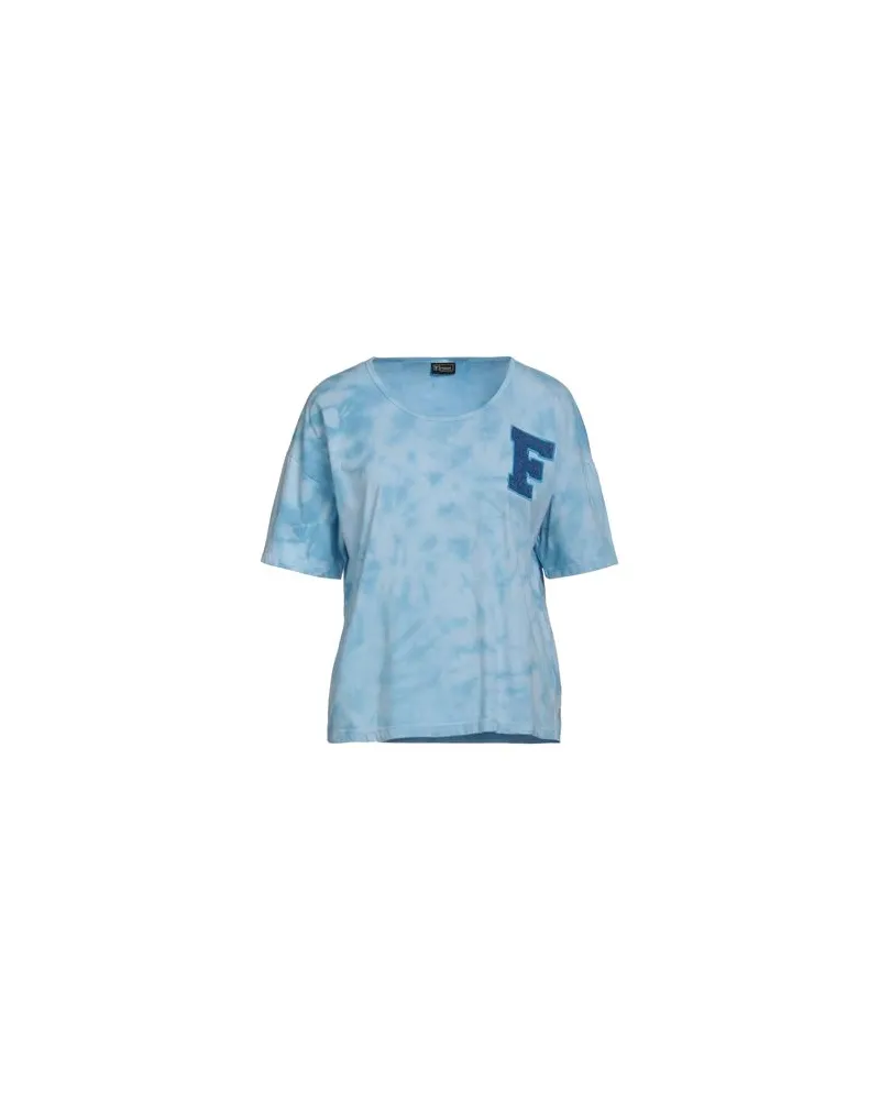 Freddy TOPS - T-shirtsauf YOOX.COM Himmelblau