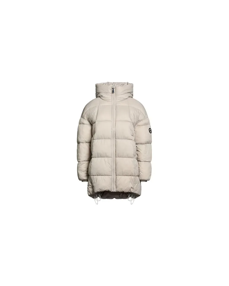 Pinko JACKEN & MÄNTEL - Pufferjacken & Daunenjackenauf YOOX.COM Hellgrau