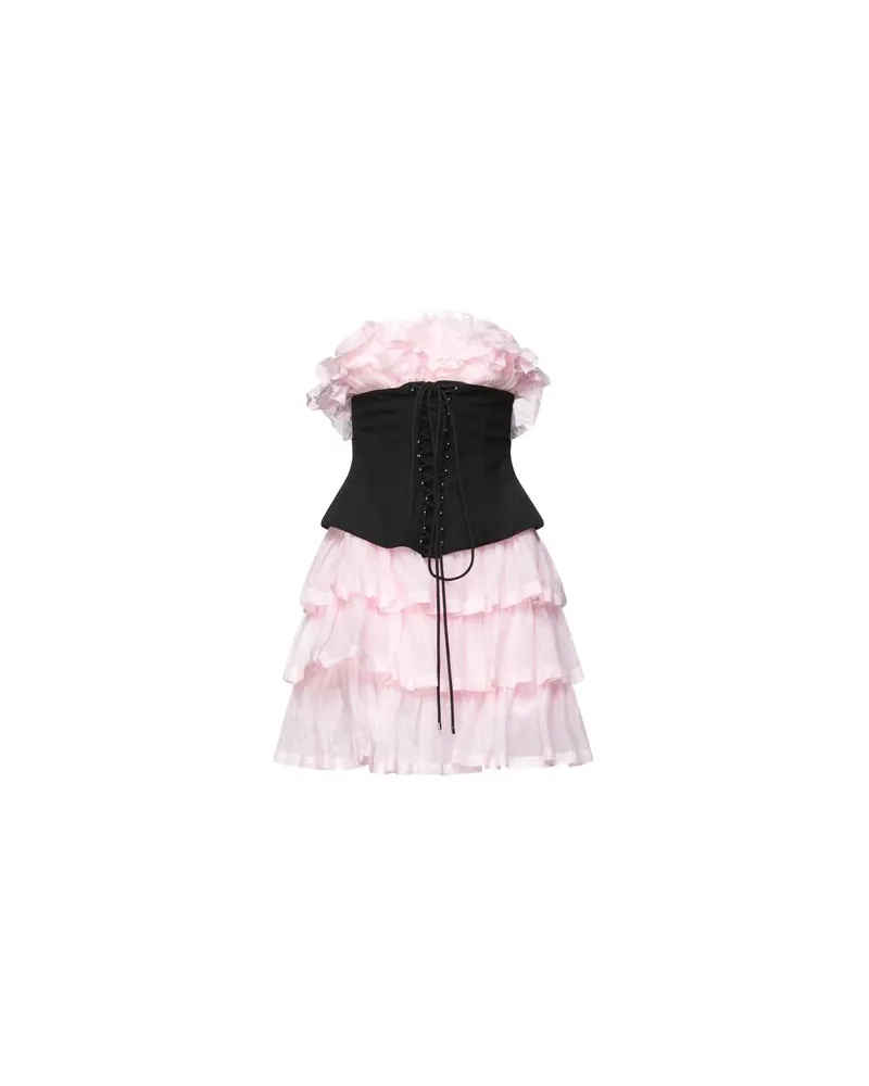 Philosophy Di Lorenzo Serafini KLEIDER - Mini-Kleiderauf YOOX.COM Rosa
