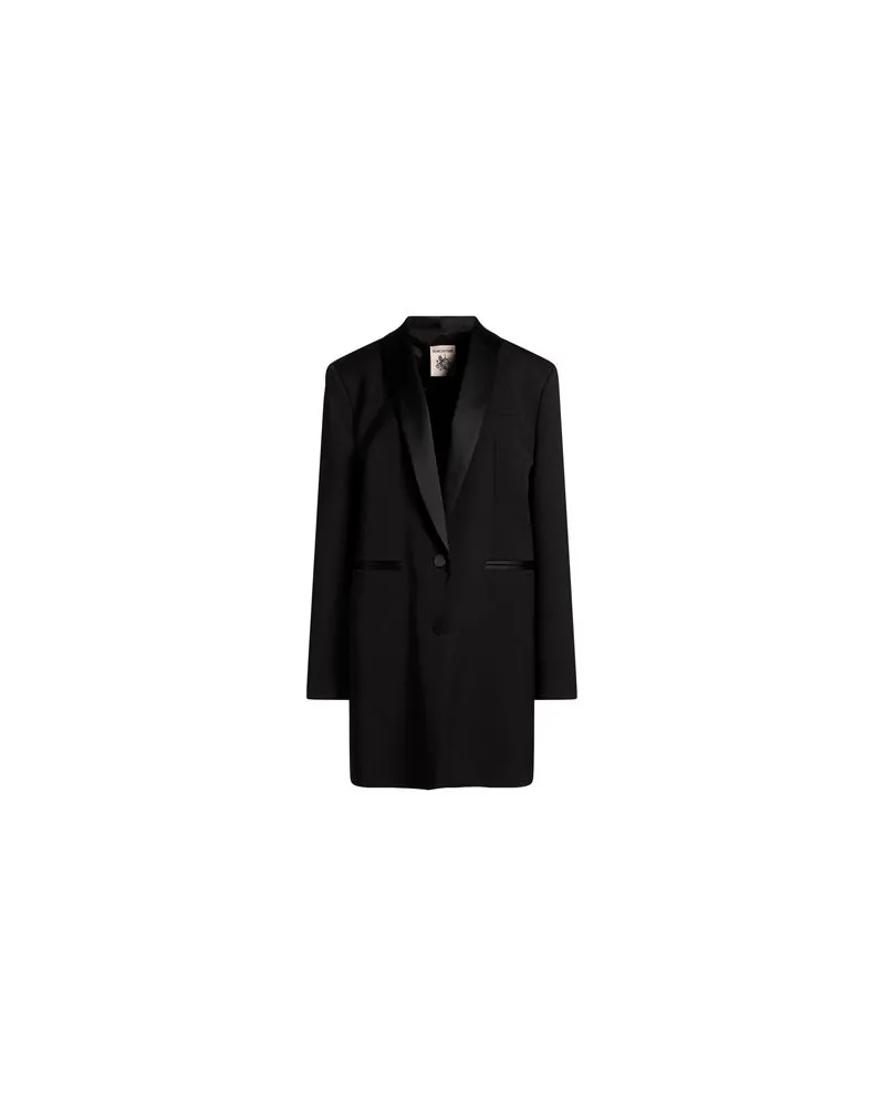 Semicouture JACKEN & MÄNTEL - Mäntelauf YOOX.COM Schwarz