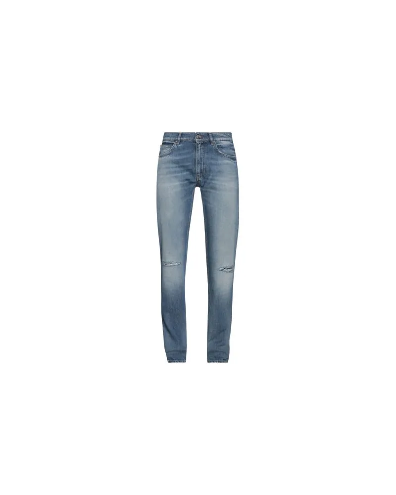 Versace HOSEN & RÖCKE - Jeanshosenauf YOOX.COM Blau