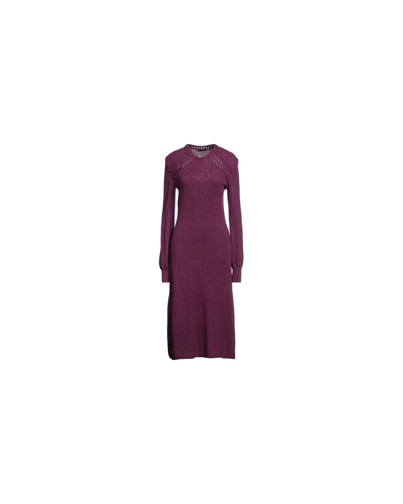 Alberta Ferretti KLEIDER - Midi-Kleiderauf YOOX.COM Pflaume