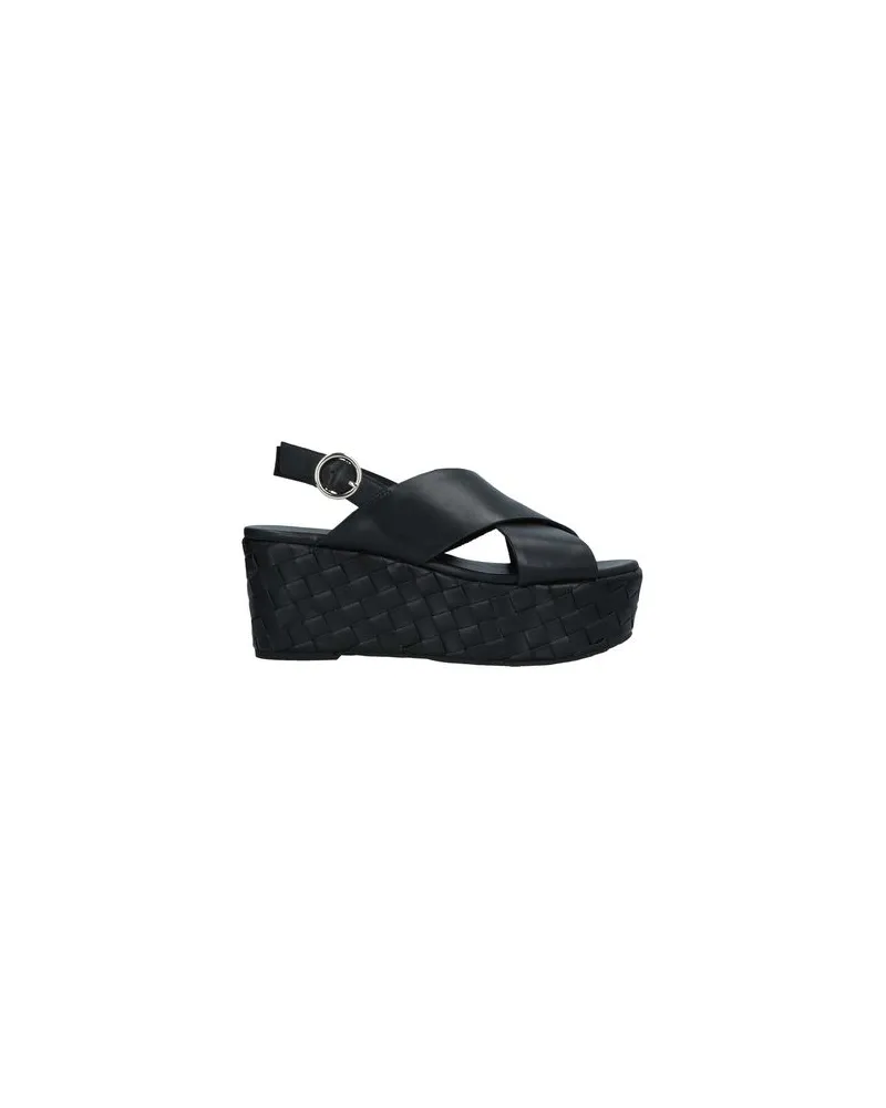 What For SCHUHE - Sandalenauf YOOX.COM Schwarz