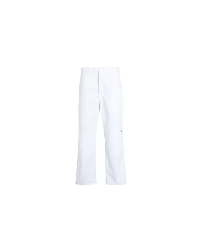 Dickies DOUBLE KNEE REC  - HOSEN & RÖCKE - Hosenauf YOOX.COM Weiß