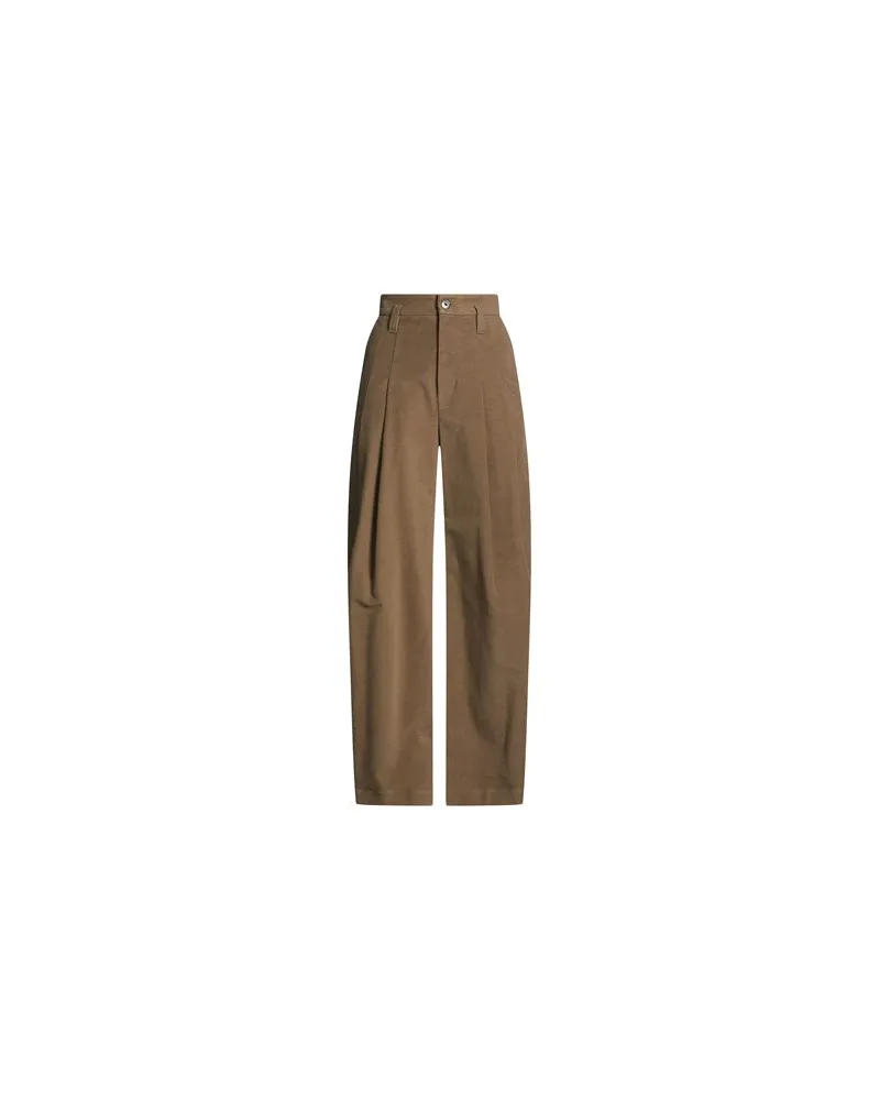 Brunello Cucinelli HOSEN & RÖCKE - Hosenauf YOOX.COM Militärgrün