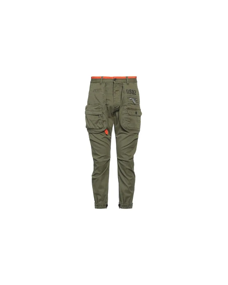Dsquared2 HOSEN & RÖCKE - Hosenauf YOOX.COM Militärgrün