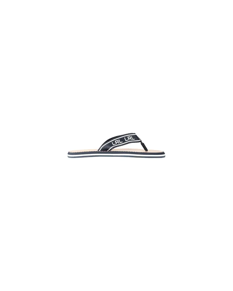 Ralph Lauren ROXXY WEBBED LOGO FLIP-FLOP - SCHUHE - Zehentrennerauf YOOX.COM Nachtblau