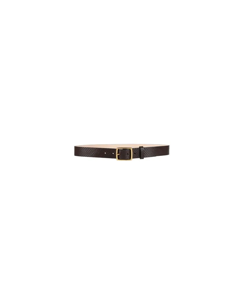 Rag & Bone Kleinlederwaren - Gürtelauf YOOX.COM Dunkelbraun