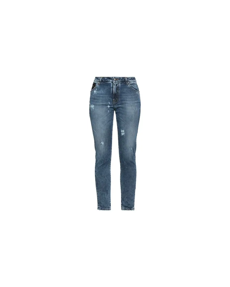 John Richmond HOSEN & RÖCKE - Jeanshosenauf YOOX.COM Blau