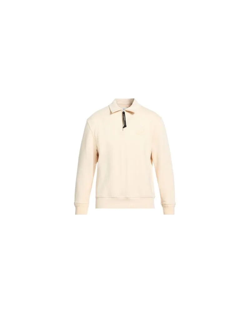 C.P. Company TOPS - Sweatshirtsauf YOOX.COM Cremeweiß