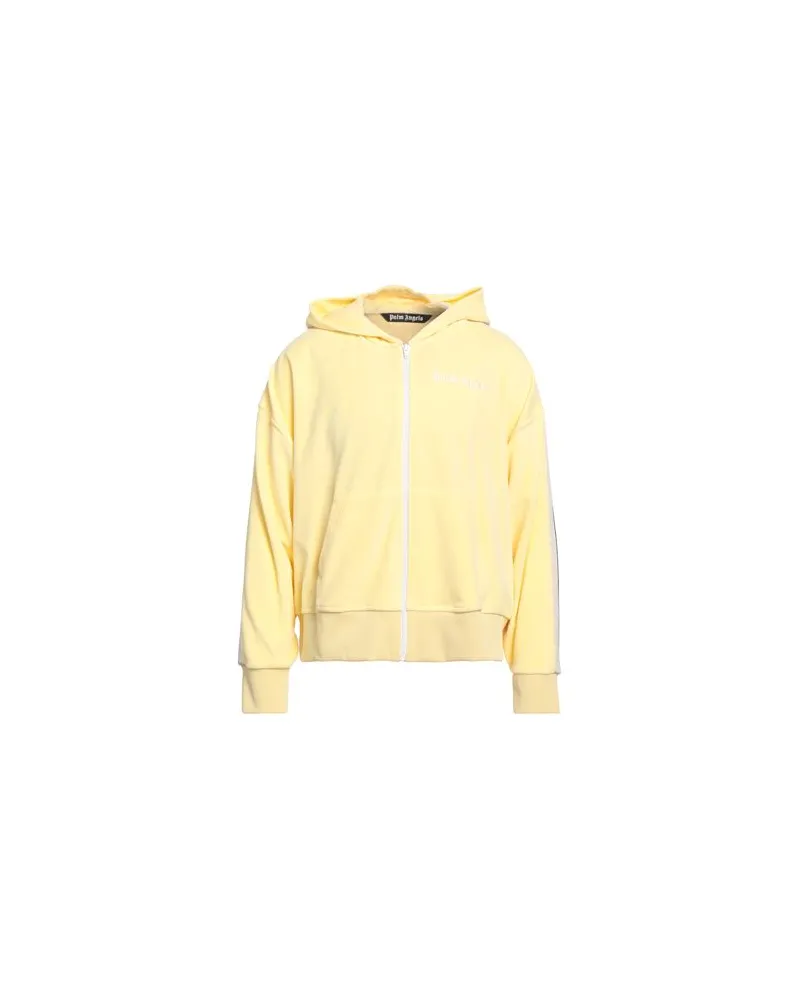 Palm Angels TOPS - Sweatshirtsauf YOOX.COM Pastellgelb