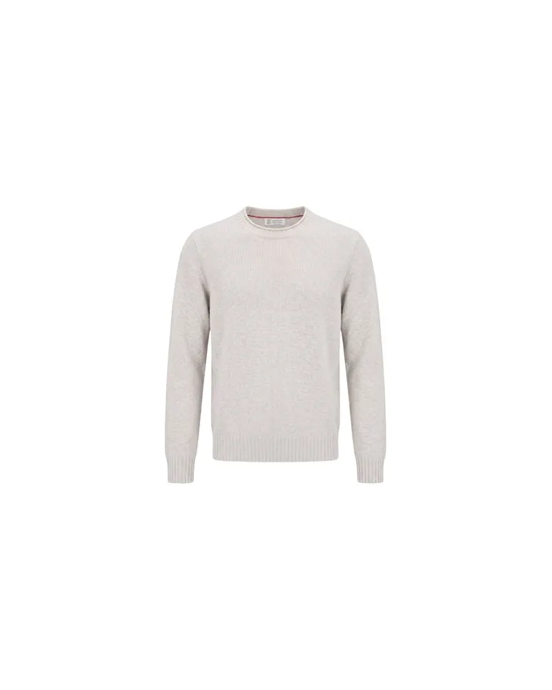 Brunello Cucinelli STRICKWAREN - Pulloverauf YOOX.COM Beige