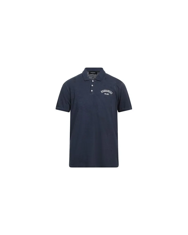 Dsquared2 TOPS - Poloshirtsauf YOOX.COM Marineblau