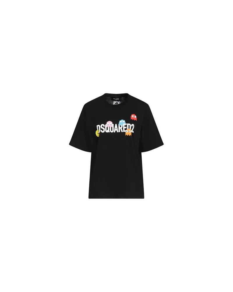 Dsquared2 PAC-MAN X  - TOPS - T-shirtsauf YOOX.COM Schwarz