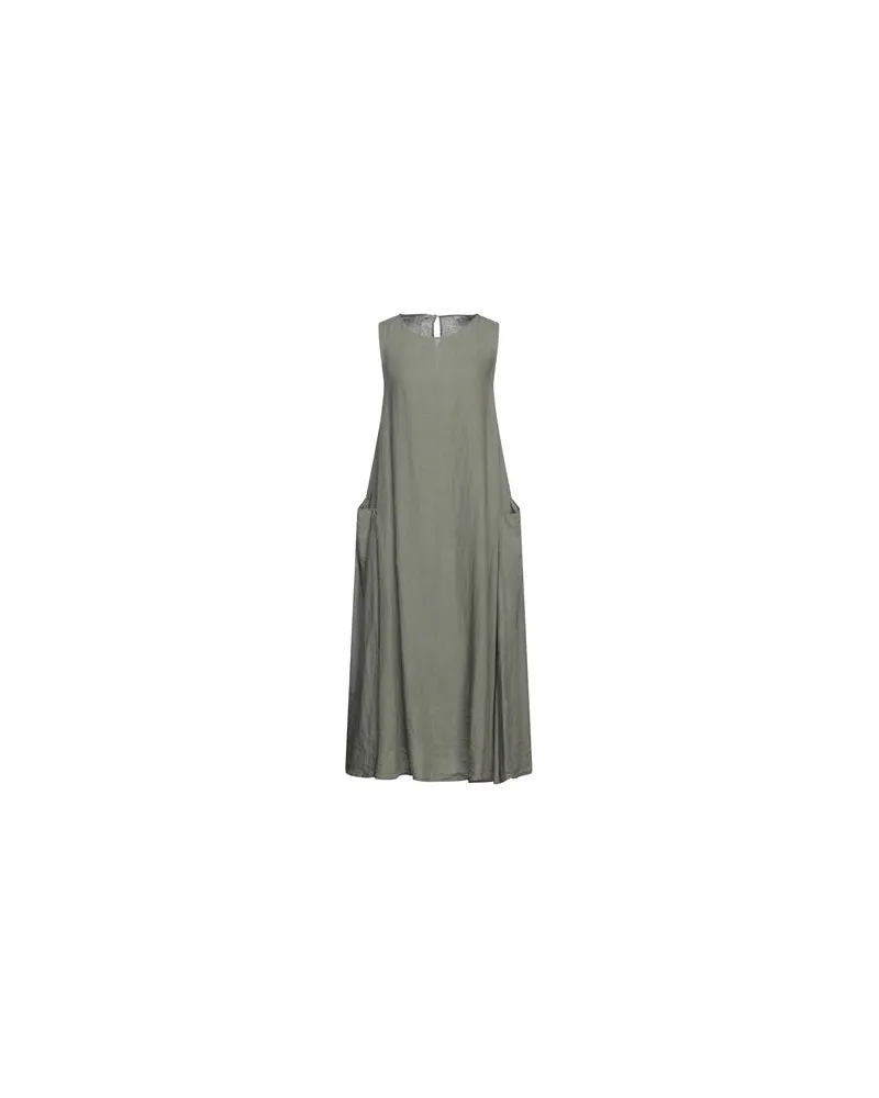 ROSSOPURO KLEIDER - Midi-Kleiderauf YOOX.COM Militärgrün