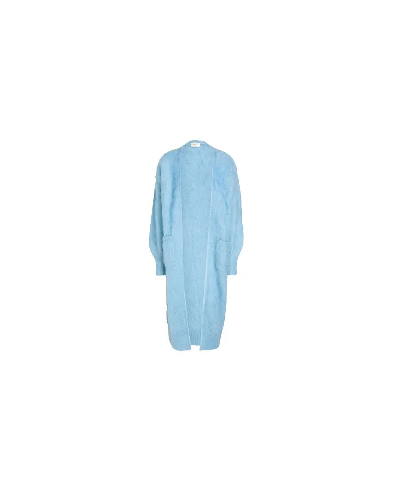 VICOLO STRICKWAREN - Strickjackenauf YOOX.COM Hellblau