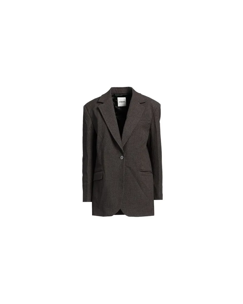 Sandro ANZÜGE und CO-ORDS - Blazersauf YOOX.COM Dunkelbraun