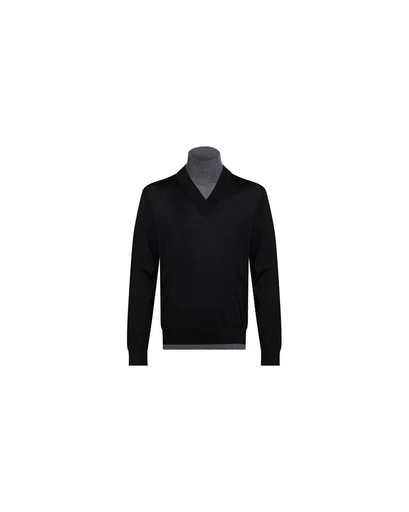 Paolo Pecora Milano STRICKWAREN - Rollkragenpulloverauf YOOX.COM Schwarz