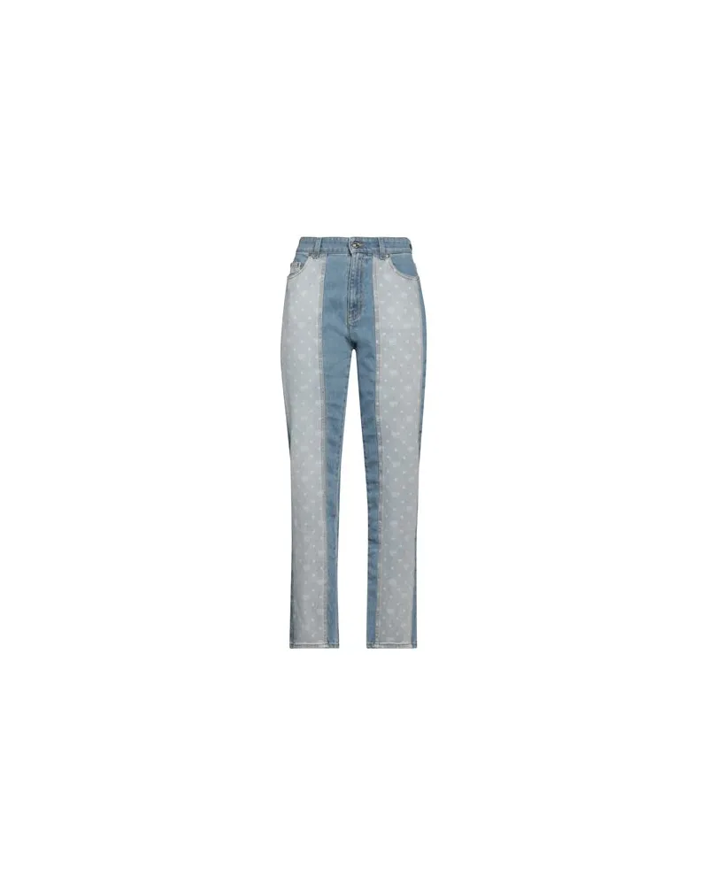 Chiara Ferragni HOSEN & RÖCKE - Jeanshosenauf YOOX.COM Blau