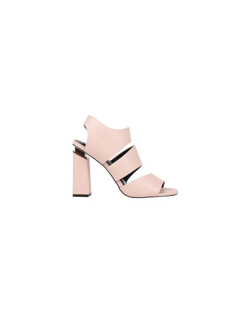 Luciano Barachini SCHUHE - Sandalenauf YOOX.COM Hellrosa