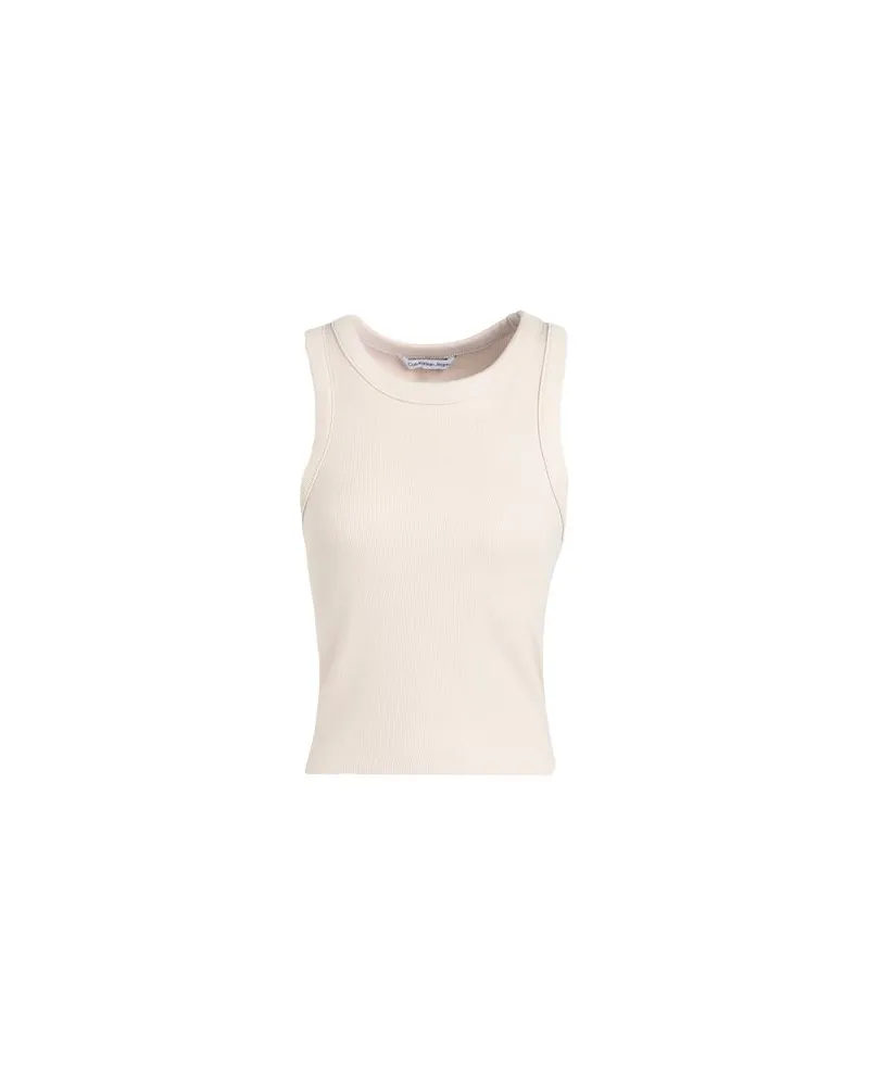 Calvin Klein TOPS - Tank Topsauf YOOX.COM Beige