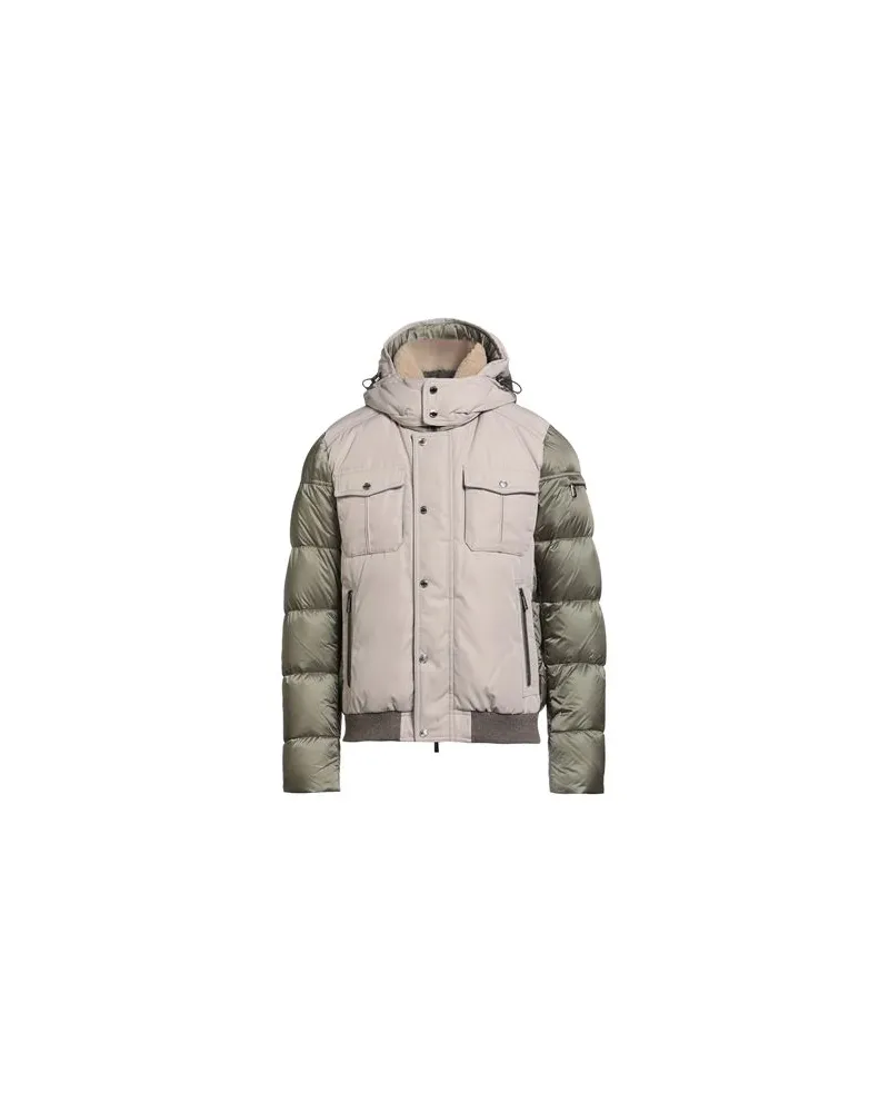 MOORER JACKEN & MÄNTEL - Pufferjacken & Daunenjackenauf YOOX.COM Hellgrau