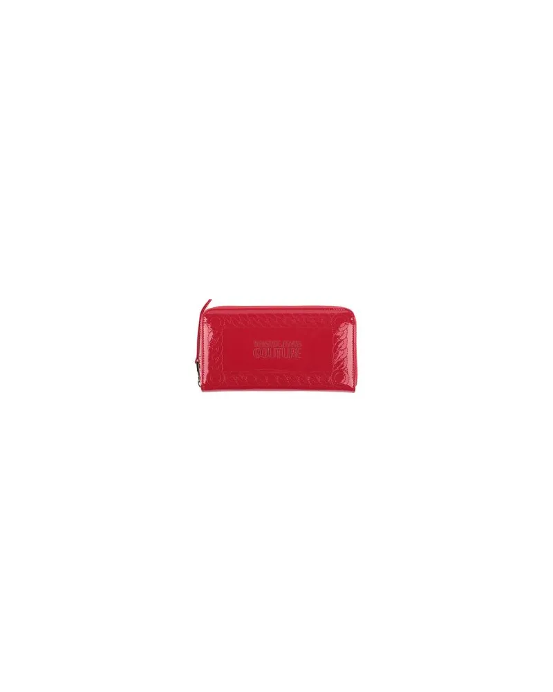 Versace Jeans Kleinlederwaren - Brieftaschenauf YOOX.COM Rot