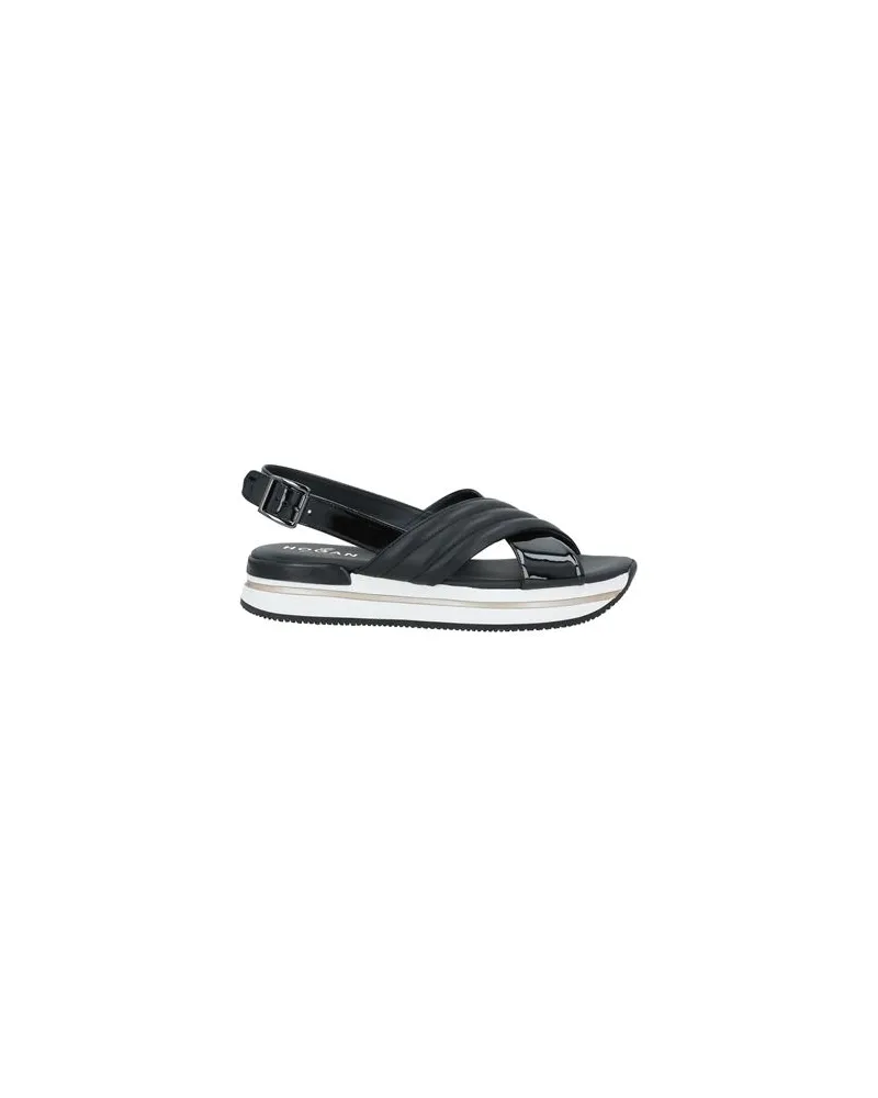 Hogan SCHUHE - Sandalenauf YOOX.COM Schwarz