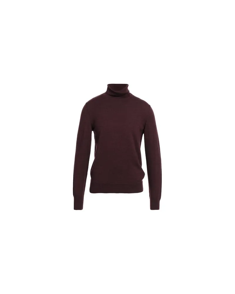 A.P.C. STRICKWAREN - Rollkragenpulloverauf YOOX.COM Bordeaux
