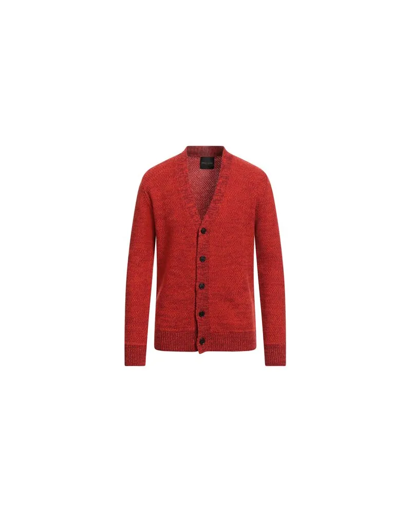 Roberto Collina STRICKWAREN - Strickjackenauf YOOX.COM Tomatenrot