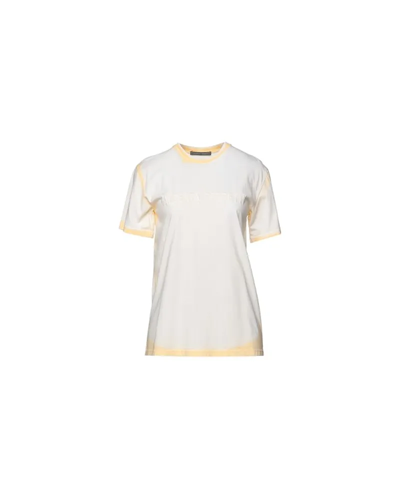 Alberta Ferretti TOPS - T-shirtsauf YOOX.COM Pastellgelb