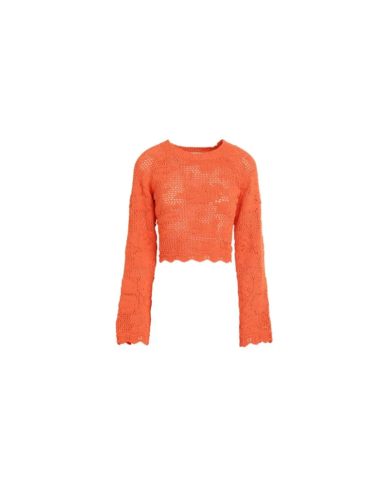 only STRICKWAREN - Pulloverauf YOOX.COM Orange