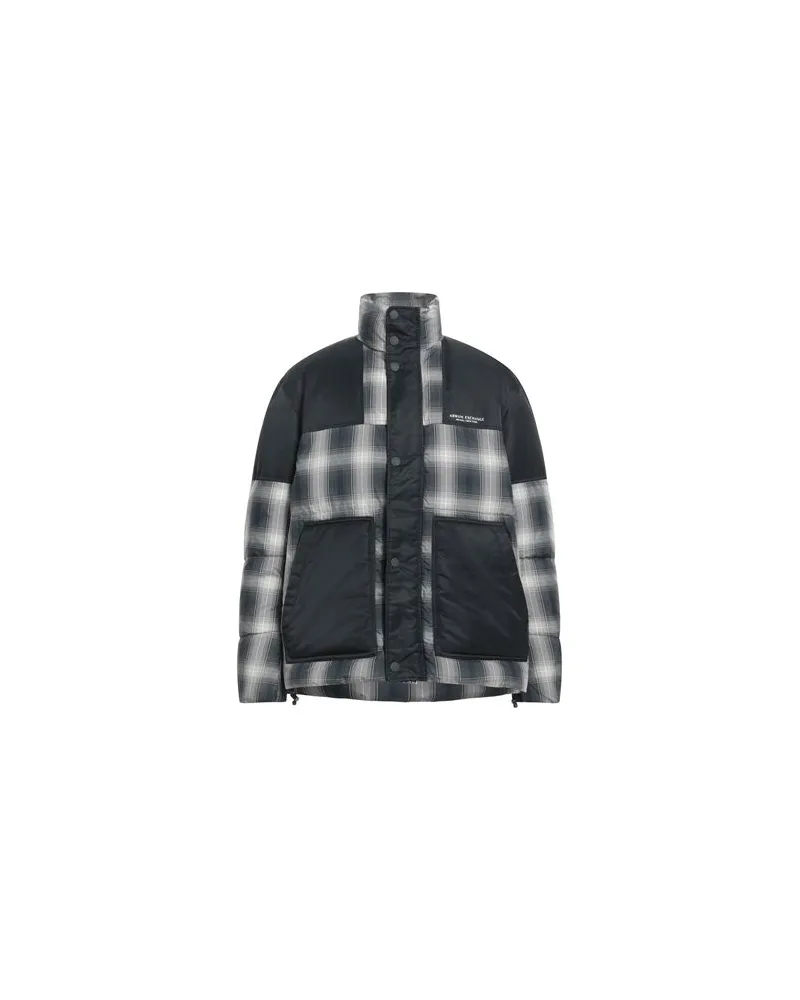 Armani Exchange JACKEN & MÄNTEL - Pufferjacken & Daunenjackenauf YOOX.COM Nachtblau