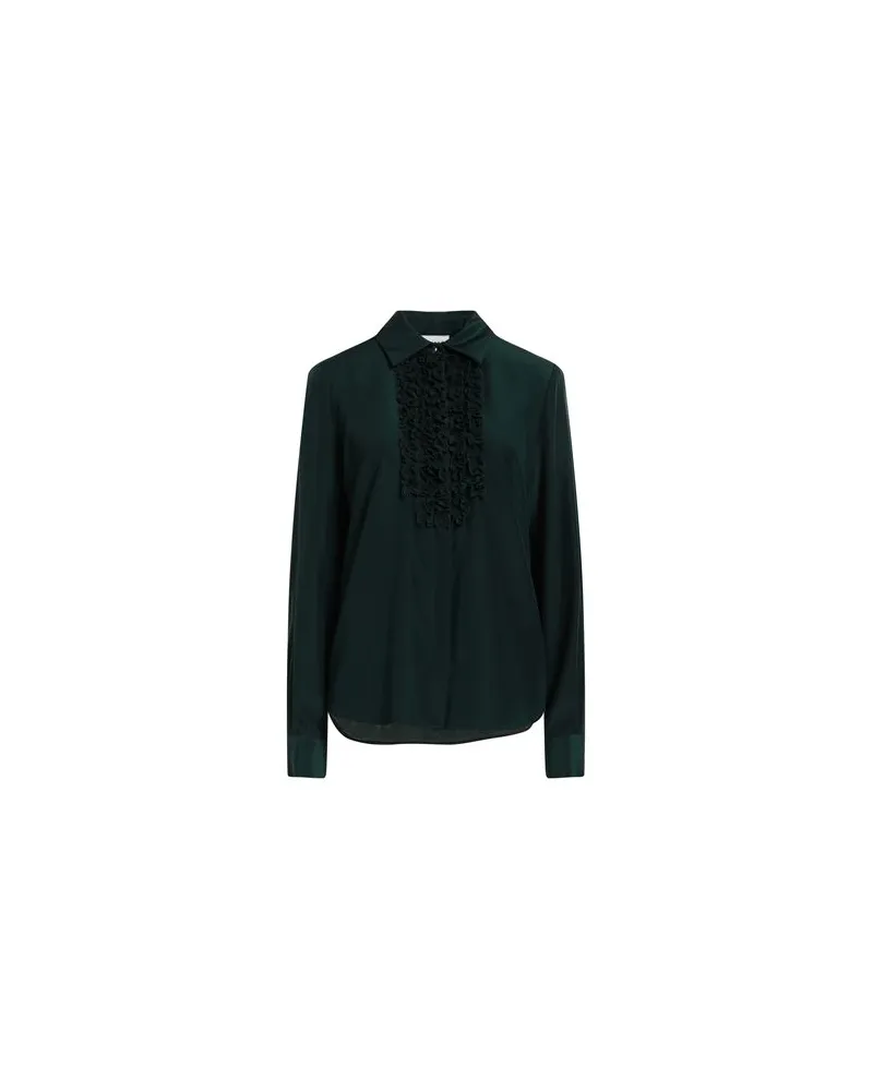 P.A.R.O.S.H. TOPS - Hemdenauf YOOX.COM Dunkelgrün