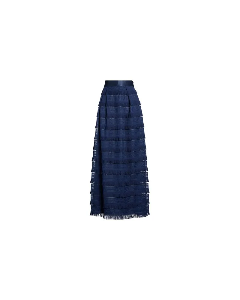 Alberta Ferretti HOSEN & RÖCKE - Maxi-Röckeauf YOOX.COM Marineblau
