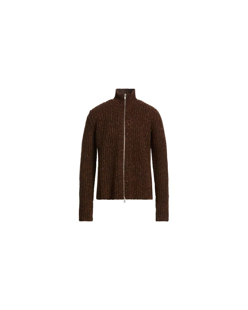 Jil Sander STRICKWAREN - Strickjackenauf YOOX.COM Braun