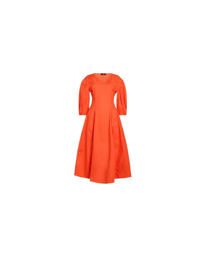 Actitude by Twinset KLEIDER - Midi-Kleiderauf YOOX.COM Koralle
