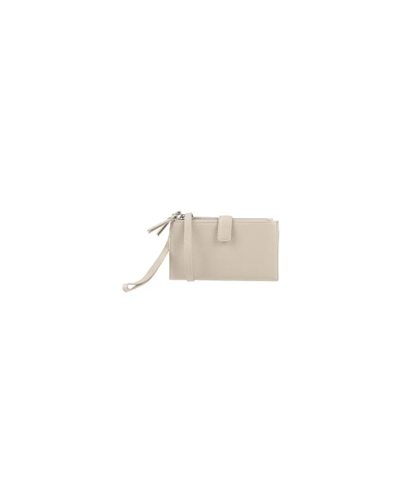Gianni Chiarini Kleinlederwaren - Portemonnaies mit Tragriemenauf YOOX.COM Beige