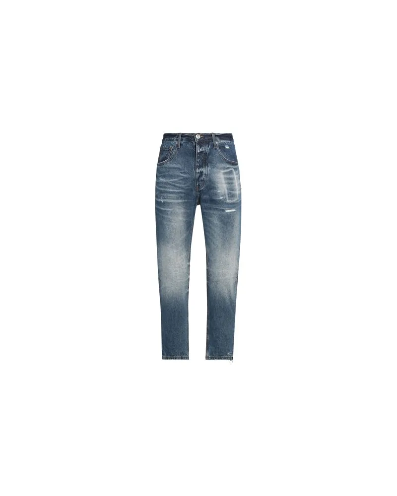 IMPERIAL HOSEN & RÖCKE - Jeanshosenauf YOOX.COM Blau