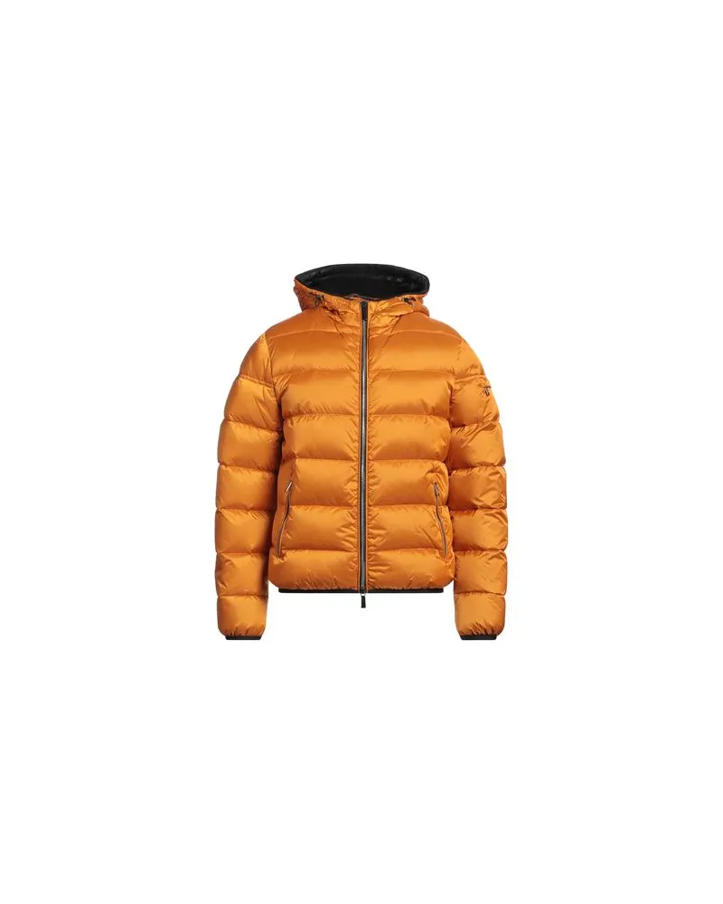 MOORER JACKEN & MÄNTEL - Pufferjacken & Daunenjackenauf YOOX.COM Orange