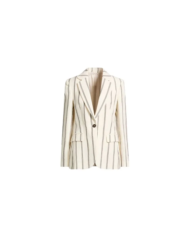 Brunello Cucinelli ANZÜGE und CO-ORDS - Blazersauf YOOX.COM Elfenbein