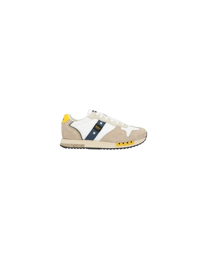 Blauer SCHUHE - Sneakersauf YOOX.COM Weiß