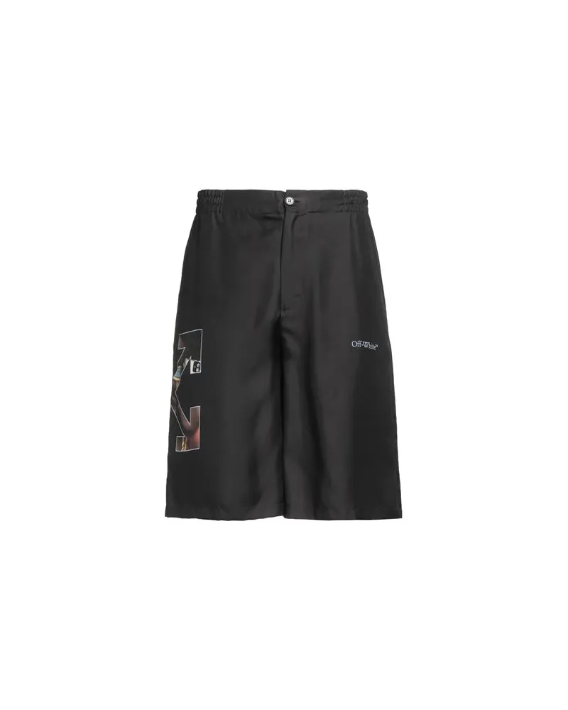OFF-WHITE HOSEN & RÖCKE - Shorts & Bermudashortsauf YOOX.COM Schwarz