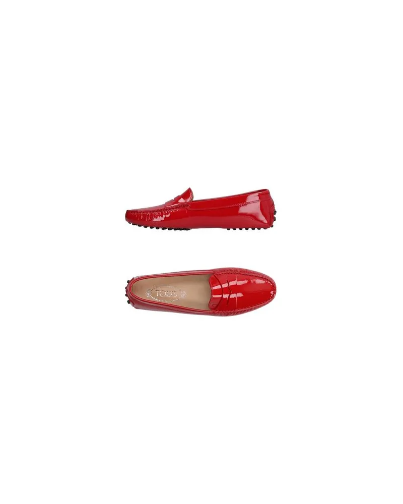 TOD'S SCHUHE - Mokassinsauf YOOX.COM Ziegelrot