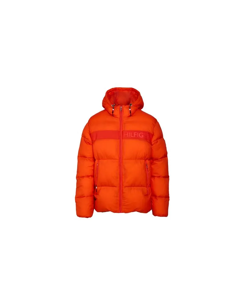Tommy Hilfiger JACKEN & MÄNTEL - Pufferjacken & Daunenjackenauf YOOX.COM Orange