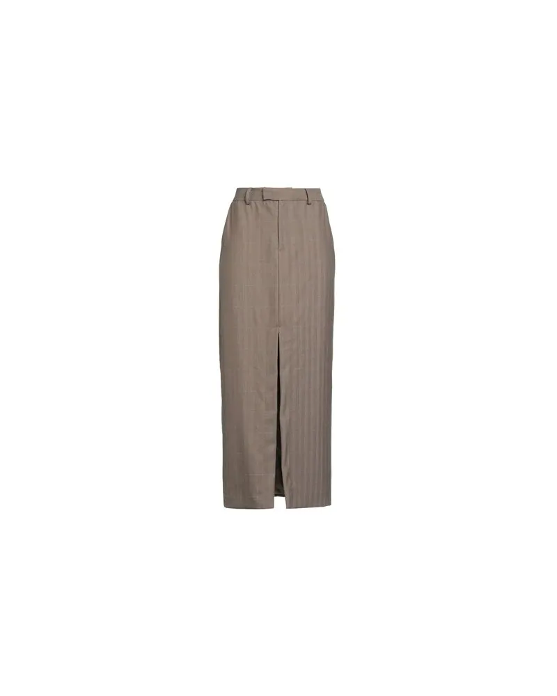 Weili Zheng HOSEN & RÖCKE - Maxi-Röckeauf YOOX.COM Braun